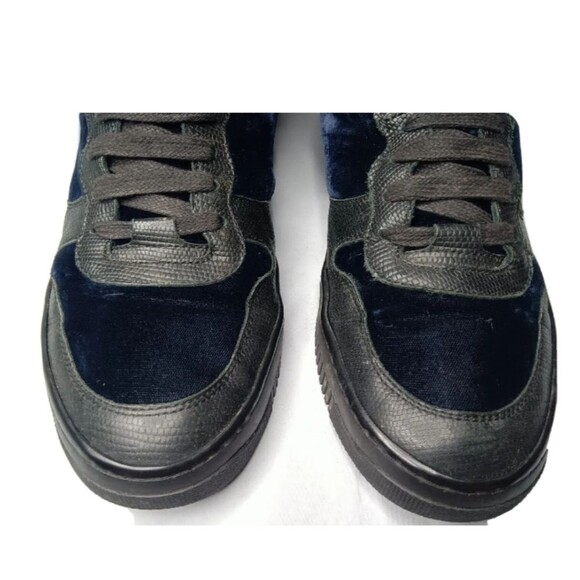Roberto Cavalli Men\'s Sneakers 3052D AZUL Size 10.5 US Blue~Black Shoes main image 14
